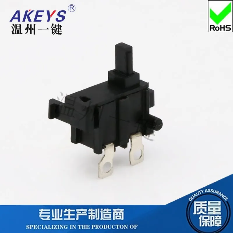 10pcs KFC-W-04B-1 Limit Switch Two Feet 180 Degrees Game Flash Gate Reset Micro Detection Button Connector