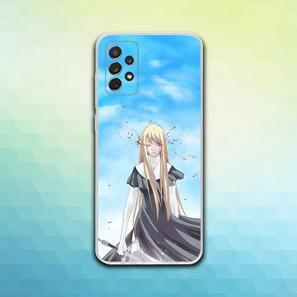 C-ClaymoreS Anime Phone Case For Samsung S30,23,21,22,20, FE lite,S10,9,8,7 PIus Note20ultra Soft Transparent