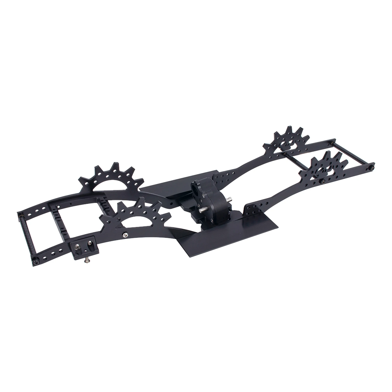 1/10 Car Frame RC Upgrade Part Aluminum Alloy Precision Chassis Frame For Capra RC Car Part RC Car Accessories