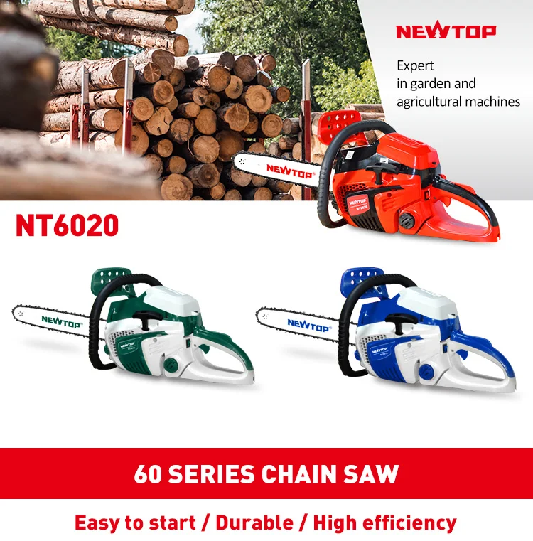 Handle Wood Cutting Machine Original  High Performance Chain Saw Handle 56cc Chainsaw In Stock