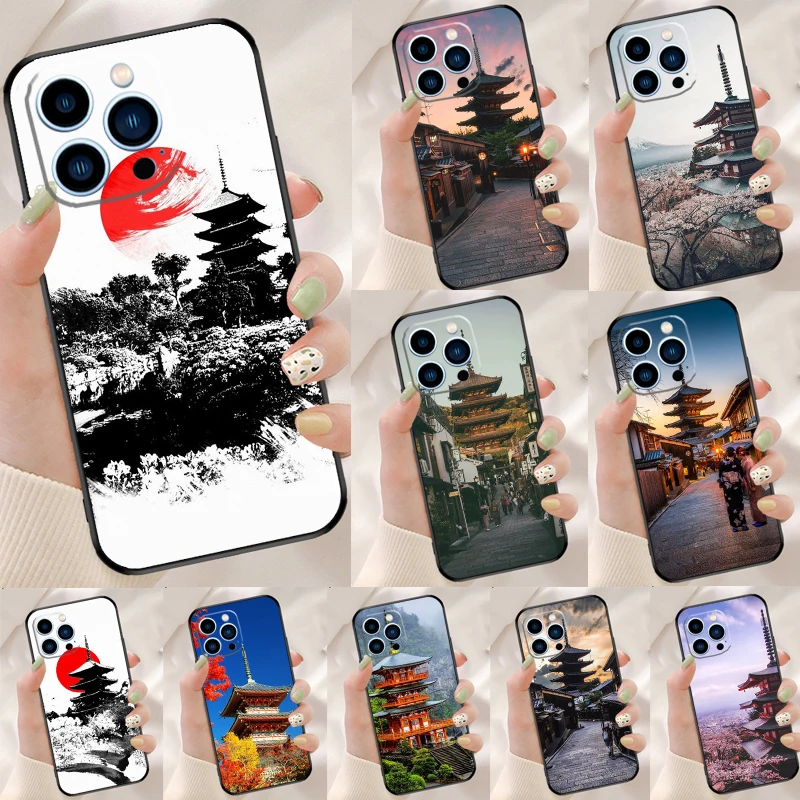 Phone Cases Kyoto - Custodia per telefono Temple giapponese Kyoto