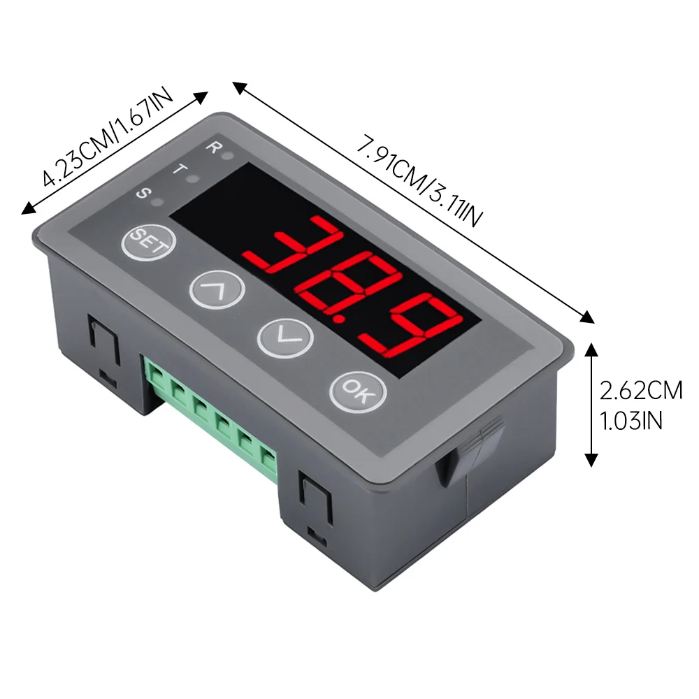 0.56 inch 4-digit Digital Tube Potentiometer Sensor Digital Display Meter 0-10V 0-20mA 2-10V 4-20mA 6-25V 0-40mA 8-25V 0-50mA