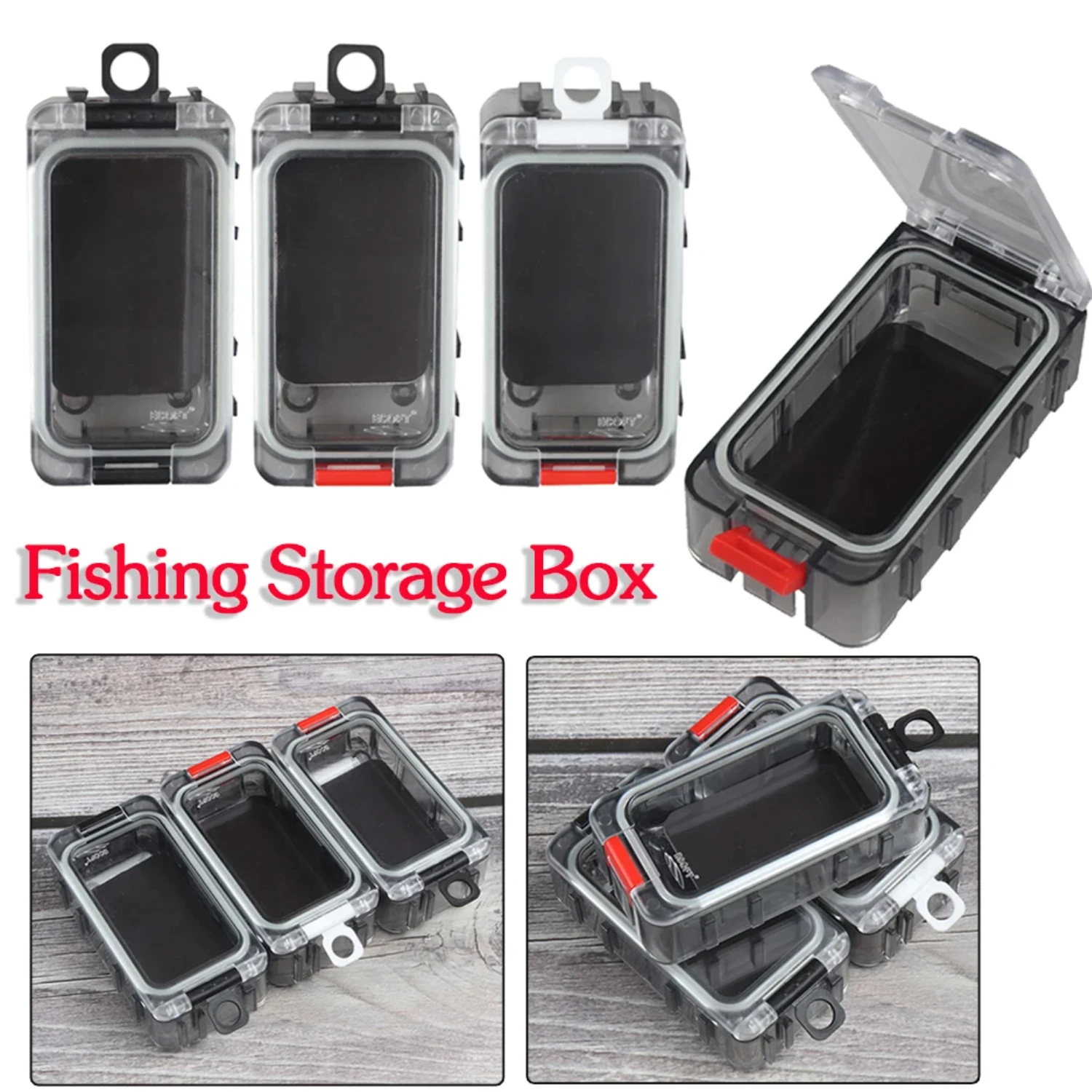 

Bait Lure Container Double-layer Fishing Bait Case Multifunctional Portable Fishing Gear Accessories Pesca Tools
