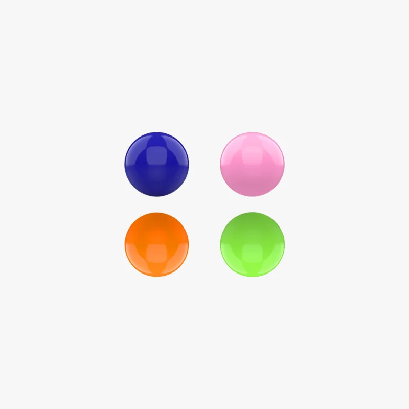 

For Tuozhu 3D Printed Model Standard Parts Plastic Marble Balls (10 pieces) - ZB001 bambulab
