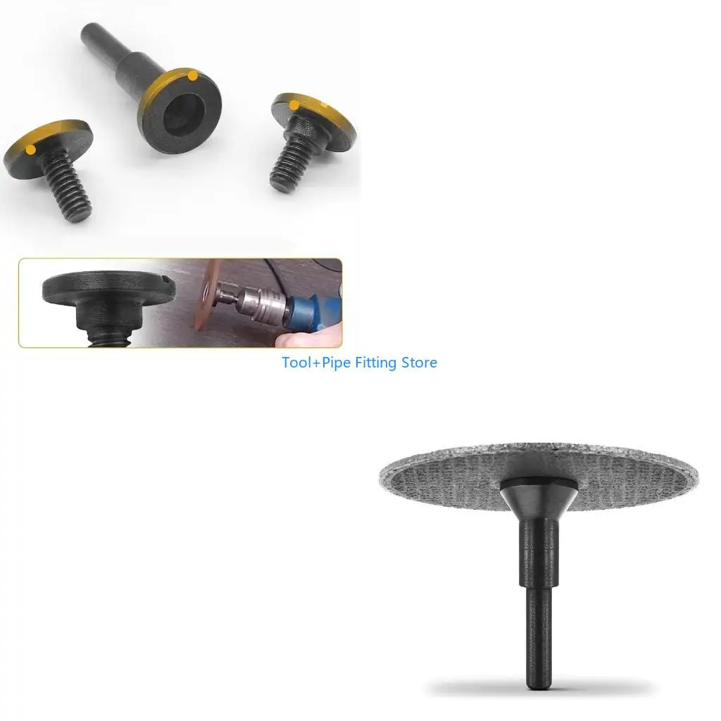 F92B Cut Wheel Mounting Mandrel Holder Arbor Hole Shaft Stem for Die Grinder Accessories Drill Rotary Tool Holder