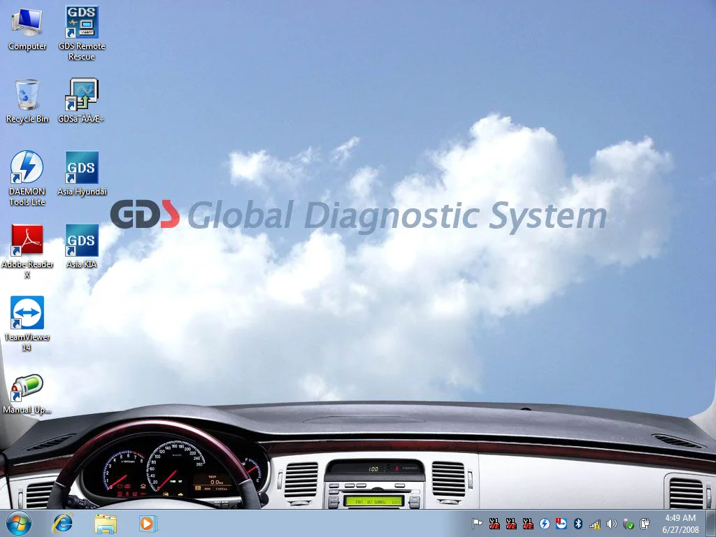 Newest Asia-Pacific GDS VCI Software for Hyundai & Kia B-H-02-15/B-K-02-15 installation free with Multilingual operating system