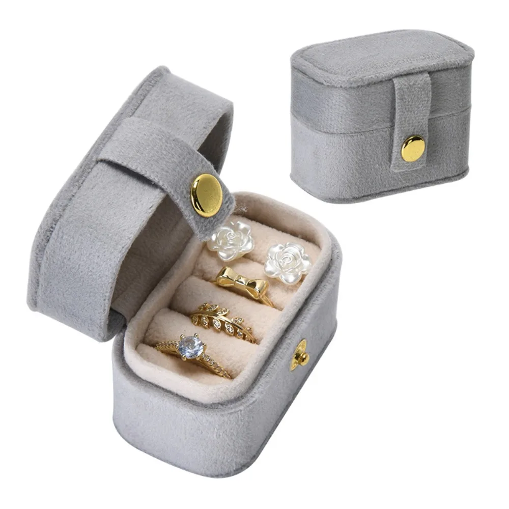 Mini Portable Ring Storage Box for Travel