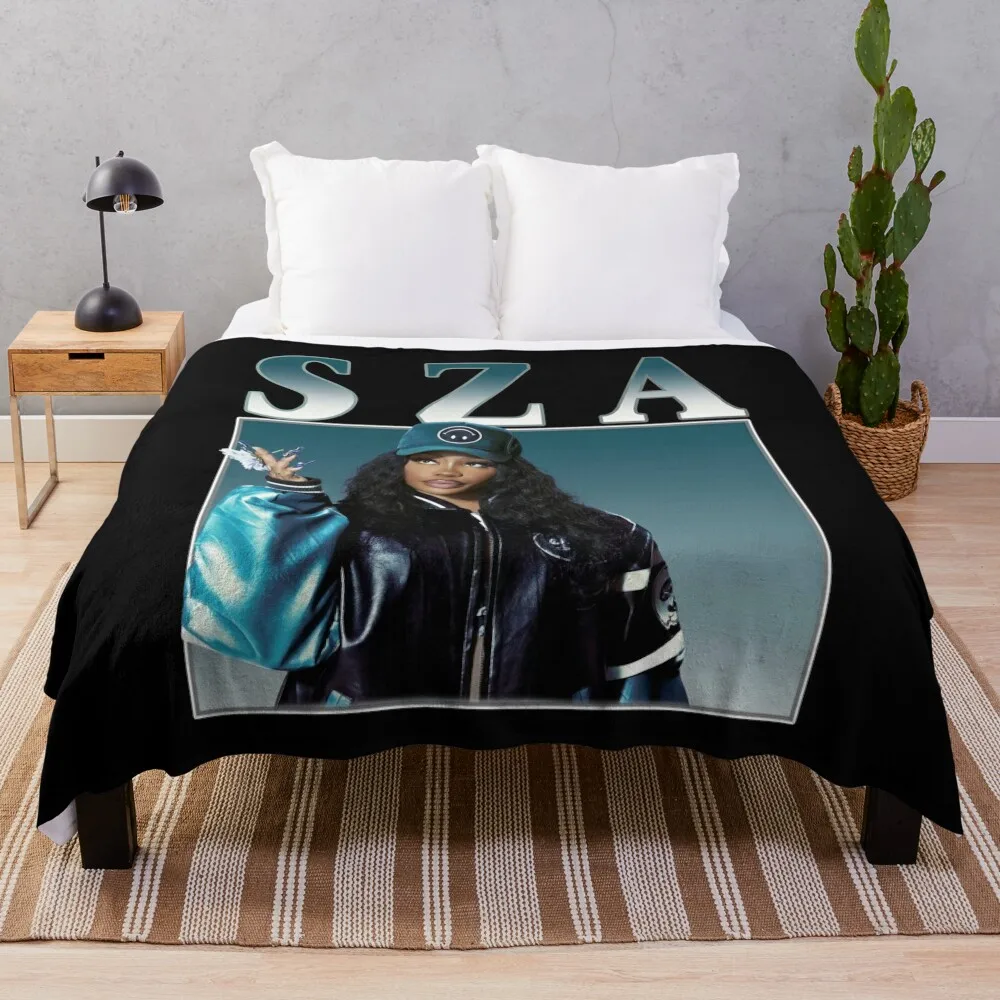 

SZA Throw Blanket wednesday Hair for winter cosplay anime Blankets