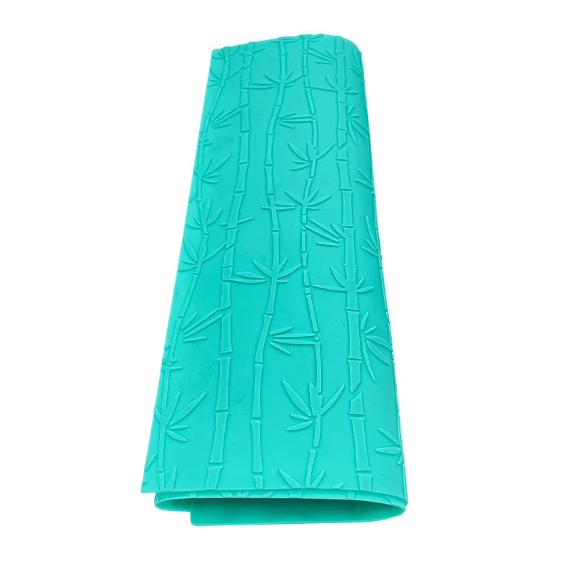 Baking Bamboo Silicone Lace Mat Fondant Gumpaste Embossing Mat Chocolate Silicone Mold DIY Cake Brim Decoration Tools
