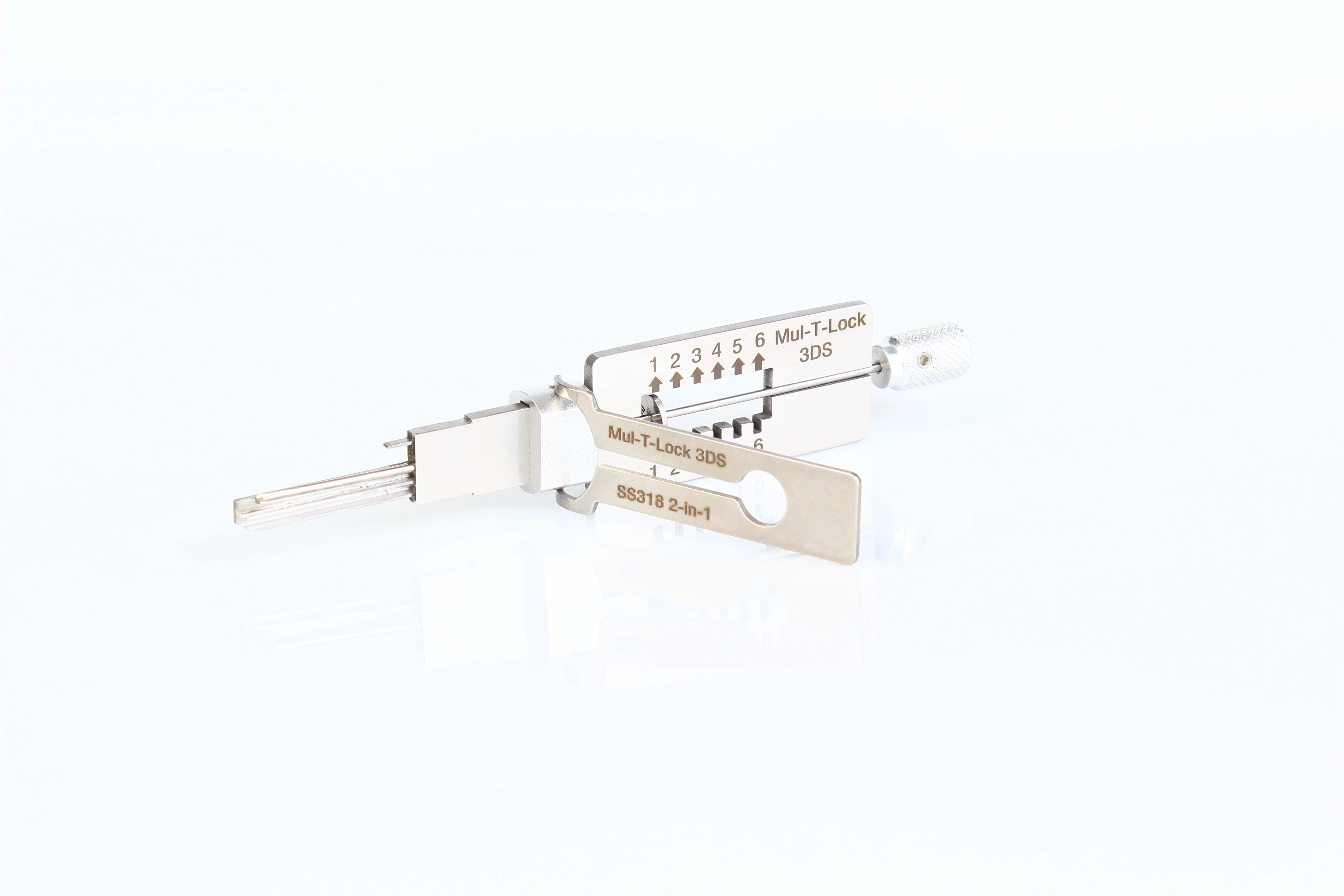 أدوات LISHI SS318 2 في -1 لأداة مول T ock 3DS المدنية مجموعة أدوات اختيار أداة ocksmith