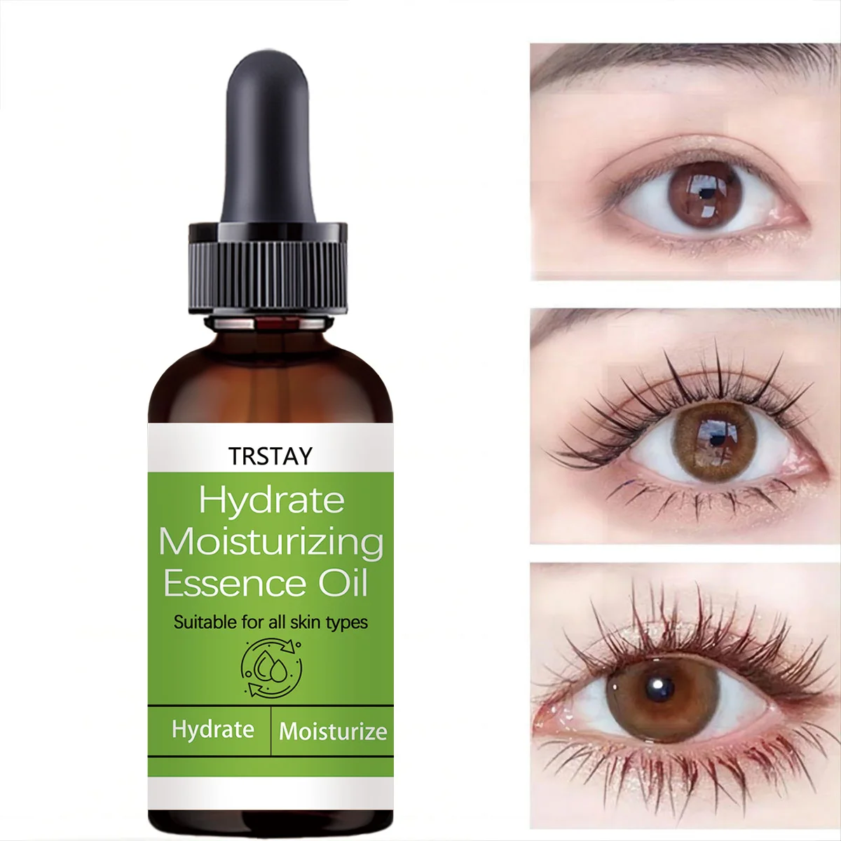 New Eyebrow Eyelash Growth Oil Natural Castor Oil Eyelashes Growth Essential Oil Thick Longer Nourishing Enhancer