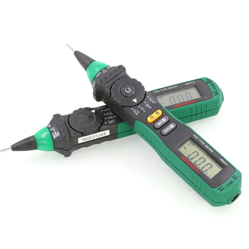 MS8211 Pen-Type Auto-Ranging Digital Multimeter With Non-contact AC Voltage Detector