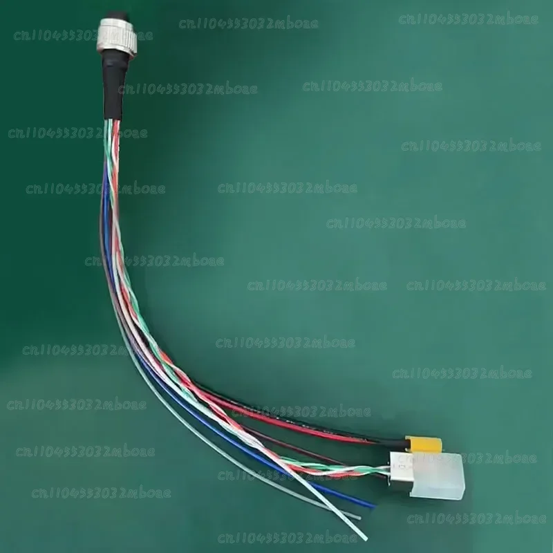 1PCS M12 Aviation Plug Connector 1 to 3 Data Cable 150/250mm not Injection Molded for Livox Mid360 Lidar Sensor Robots Drones