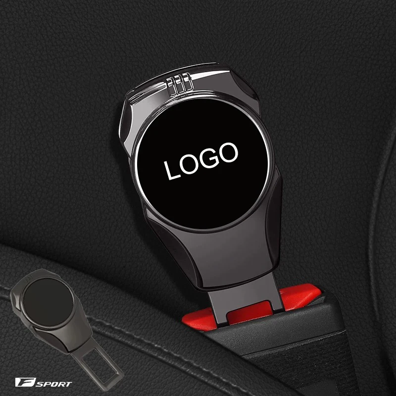 

Car Seat Belt Clip Extender Safety Seatbelt Lock Buckle Plug For Lexus F SPORT LFA ISF GSF ct gs nx es lc 350 250 IS Accessorie