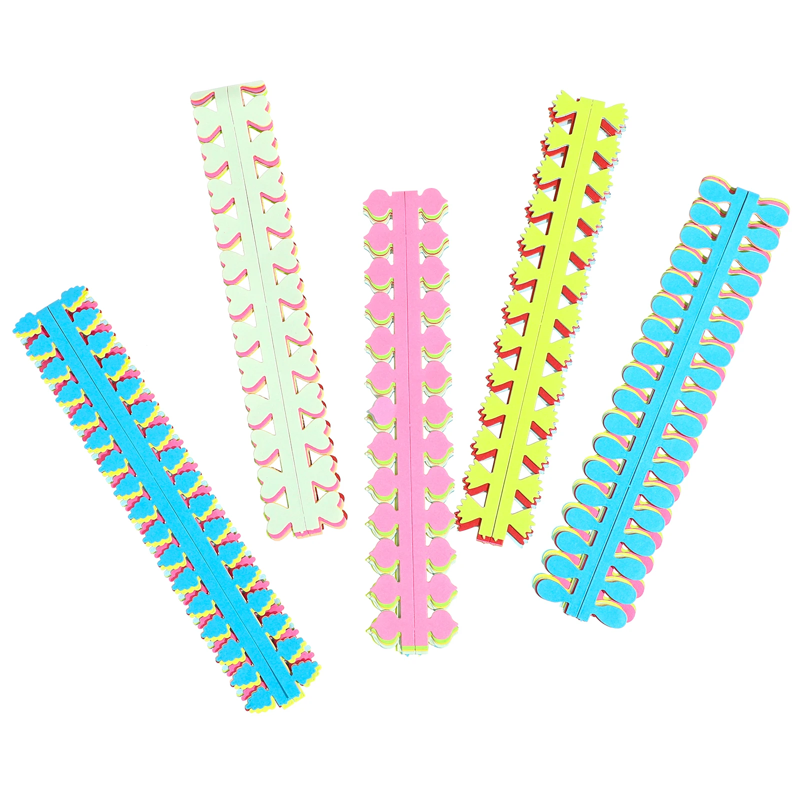 

90 Pcs Paper Quilling Strips Set Multi Color Diy Craft Classroom Wedding Party Decoration Flower Shape Rolling Kit