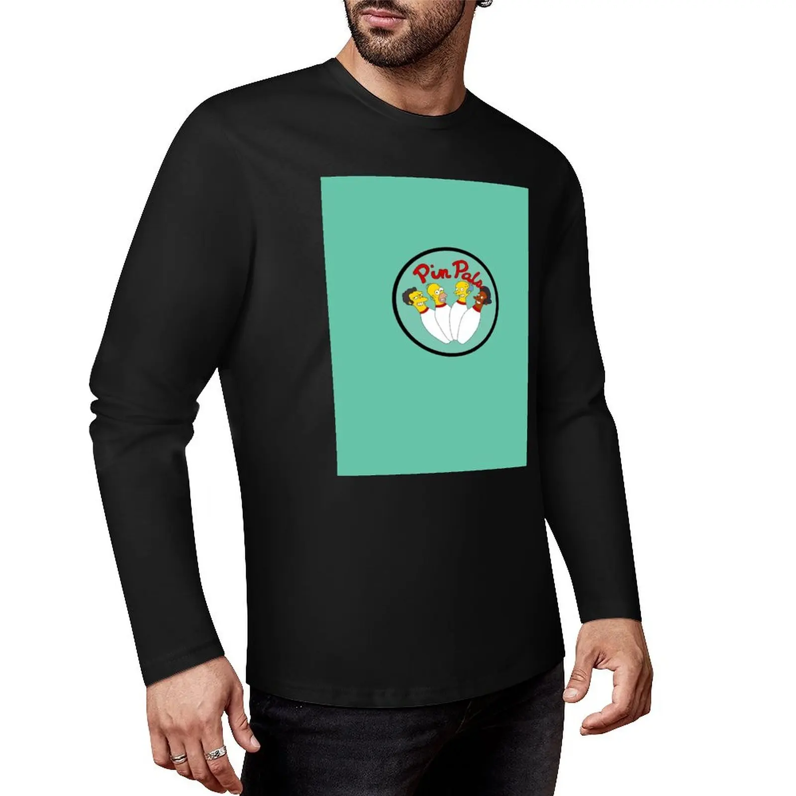 Pin Pals - Bowling Friends Long T-Shirt man clothes aesthetic clothes sweat shirts, men