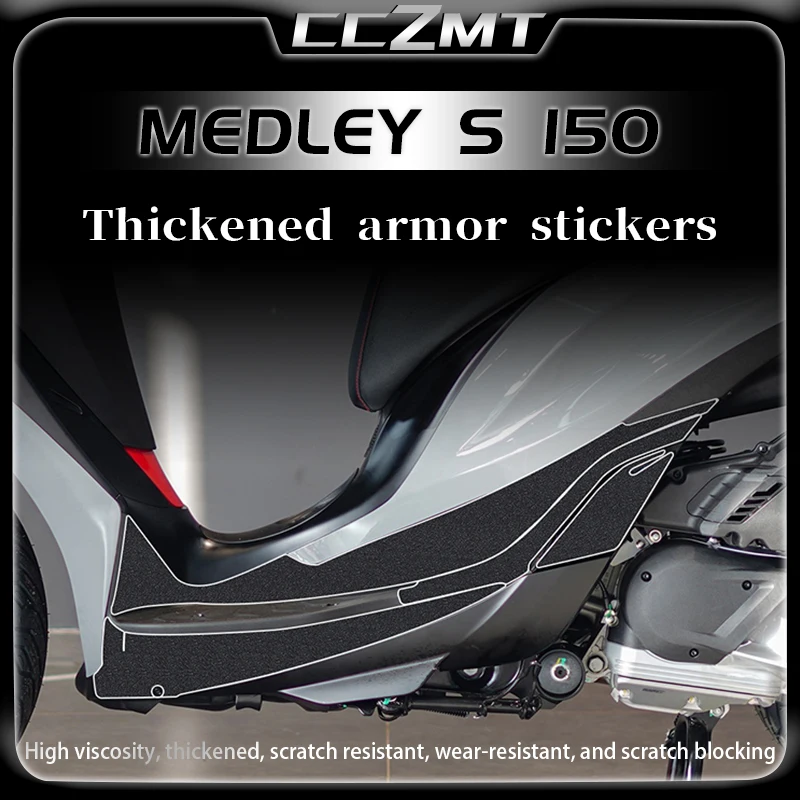 

For PIAGGIO MEDLEY S150 2022 armor patch protective sticker and foot pad modification accessories