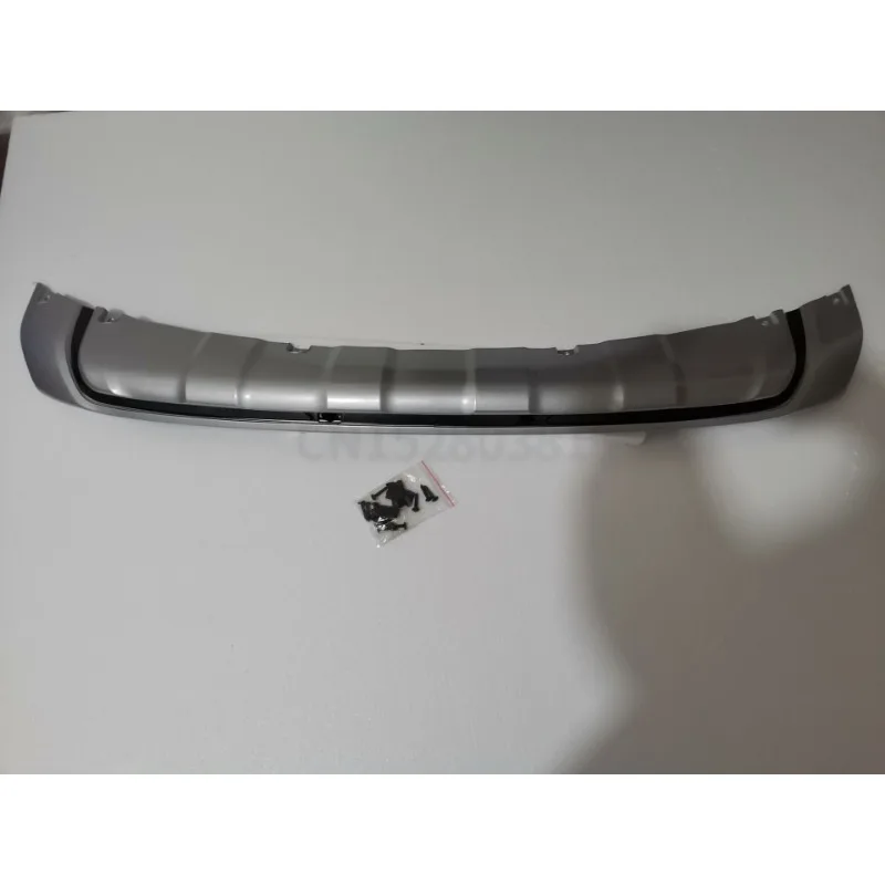 High quality For KIA Sportager 2011 2012 2013 2014   plastic ABS Chrome Front+Rear bumper cover trim