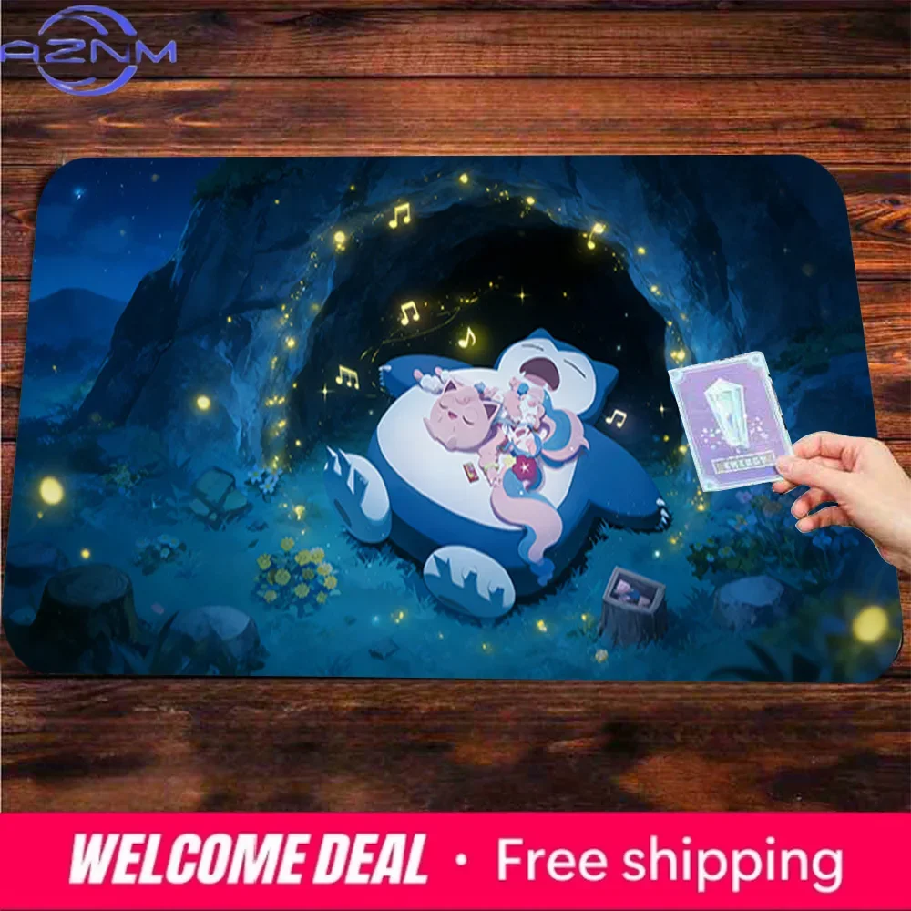 Firefly Cave Snorlax Gaming Mouse Pad Non-Slip Desk Mat