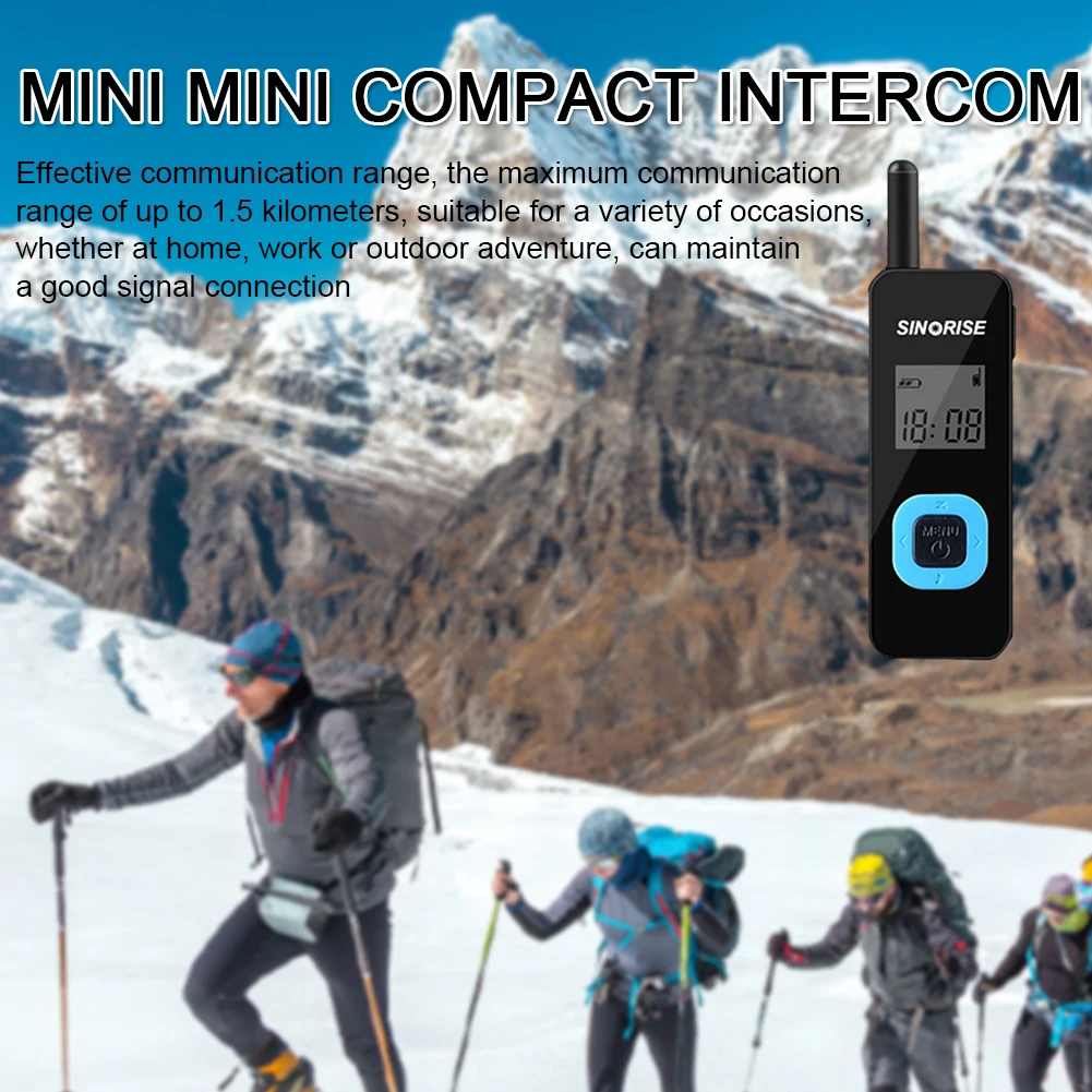 S616 super mini walkie talkie 400-470mhz rádio banda dupla presunto rádio em dois sentidos transceptor portátil display lcd para salão de cabeleireiro