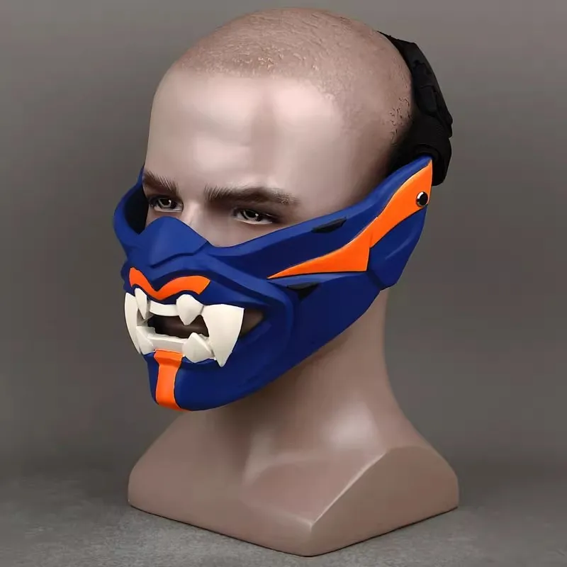 Game VALORANT Yoru Resin Masks Cosplay Costume Halloween Helmets Props Accessories