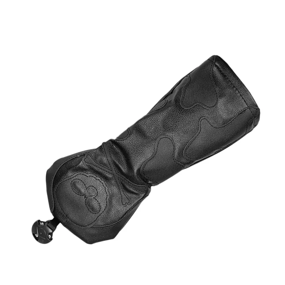 1Pcs Creative Skull Golfs Club Head Cover Premium PU Long-Lasting Protection Stylish Organizer Unique Gift