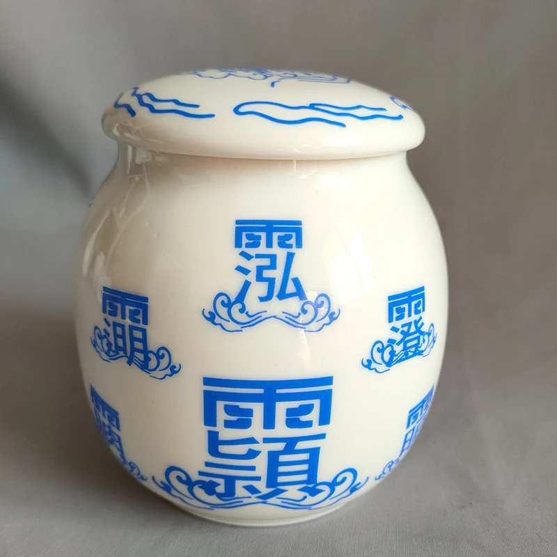 

Ceramics, Taoist articles, money and happiness, Golden Wheel Ruyi, Taoist altar articles, sealed jars