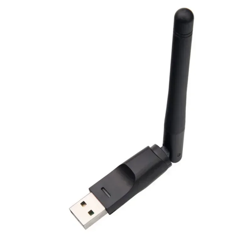 

150Mbps MT7601 Wireless Network Card Mini USB WiFi Adapter LAN Wi-Fi Receiver Dongle Antenna 802.11 b/g/n for PC Windows RTL8188