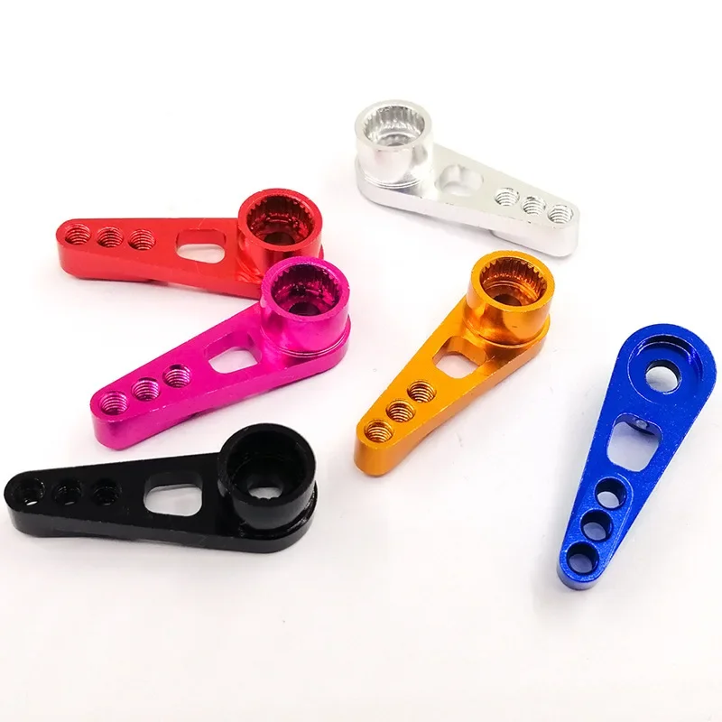 25T M2.5 Upgrade RC Servo Metall Horn Aluminium Arm für RC Auto Boot Roboter Wltoys 12428 MN78 MN82 MN168 MN99S WPL D12 B36 C74 C54