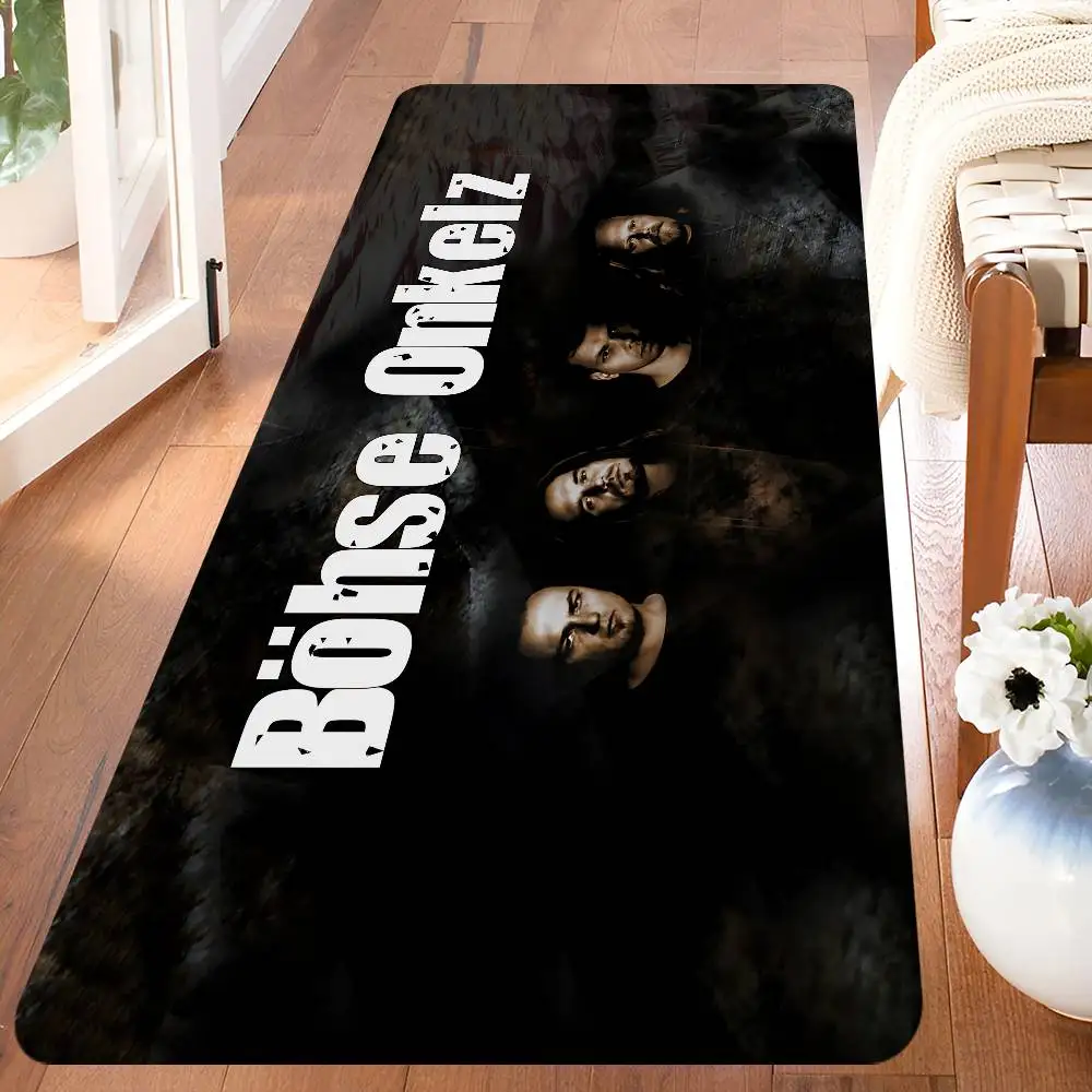 Germany Bohse Onkelz Entrance Door Mat Washable Non-Slip Living Room Sofa Chairs Area Mat Kitchen Welcome Doormat