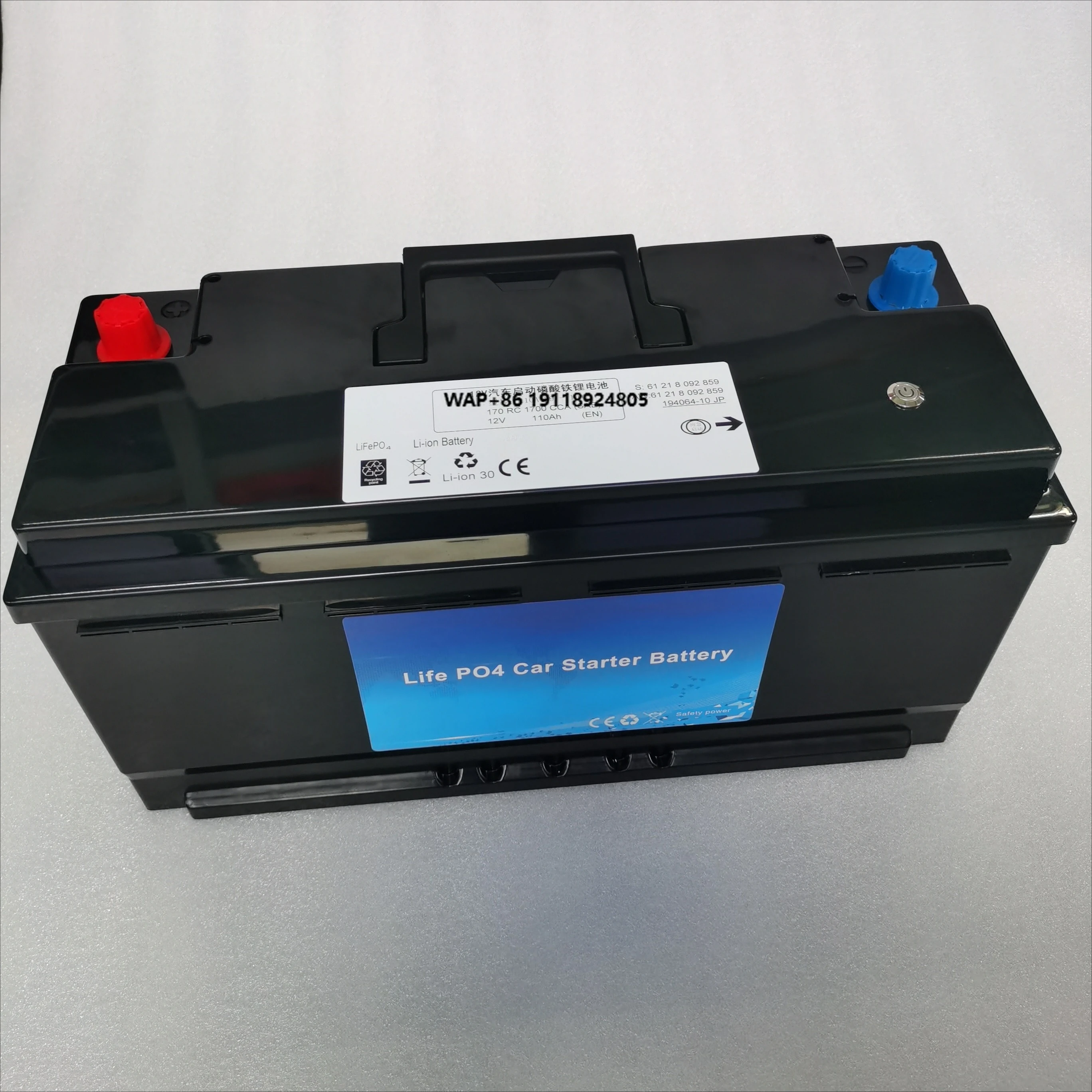 

12.8V 110ah Lifepo4 Battery for Rv Outdoor Boat Solar