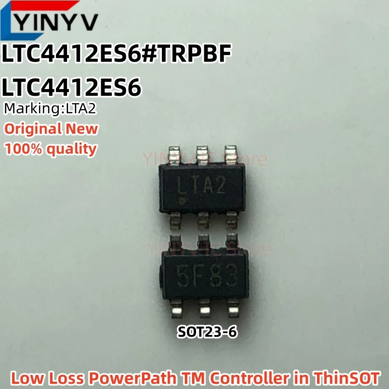 1-10Pcs LTC4412ES6#TRPBF LTA2 SOT23-6 LTC4412ES6 LTC4412 Low Loss PowerPath TM Controller in ThinSOT Original New 100% Quality