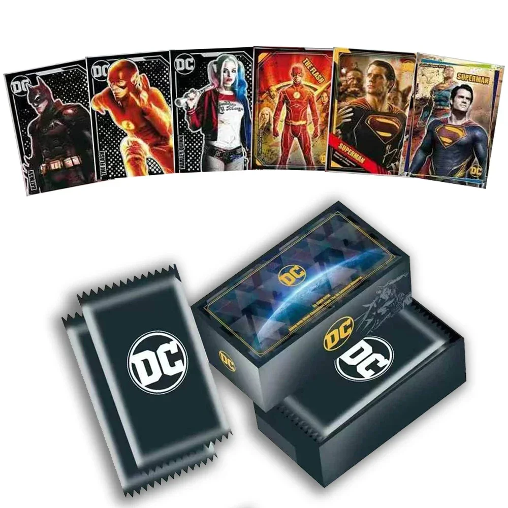 DC Movie Series Justice League Peripheral Superman Rare S Cards Marvel The Avengers Booster Box Kinder Weihnachten Geburtstag Geschenk Spielzeug