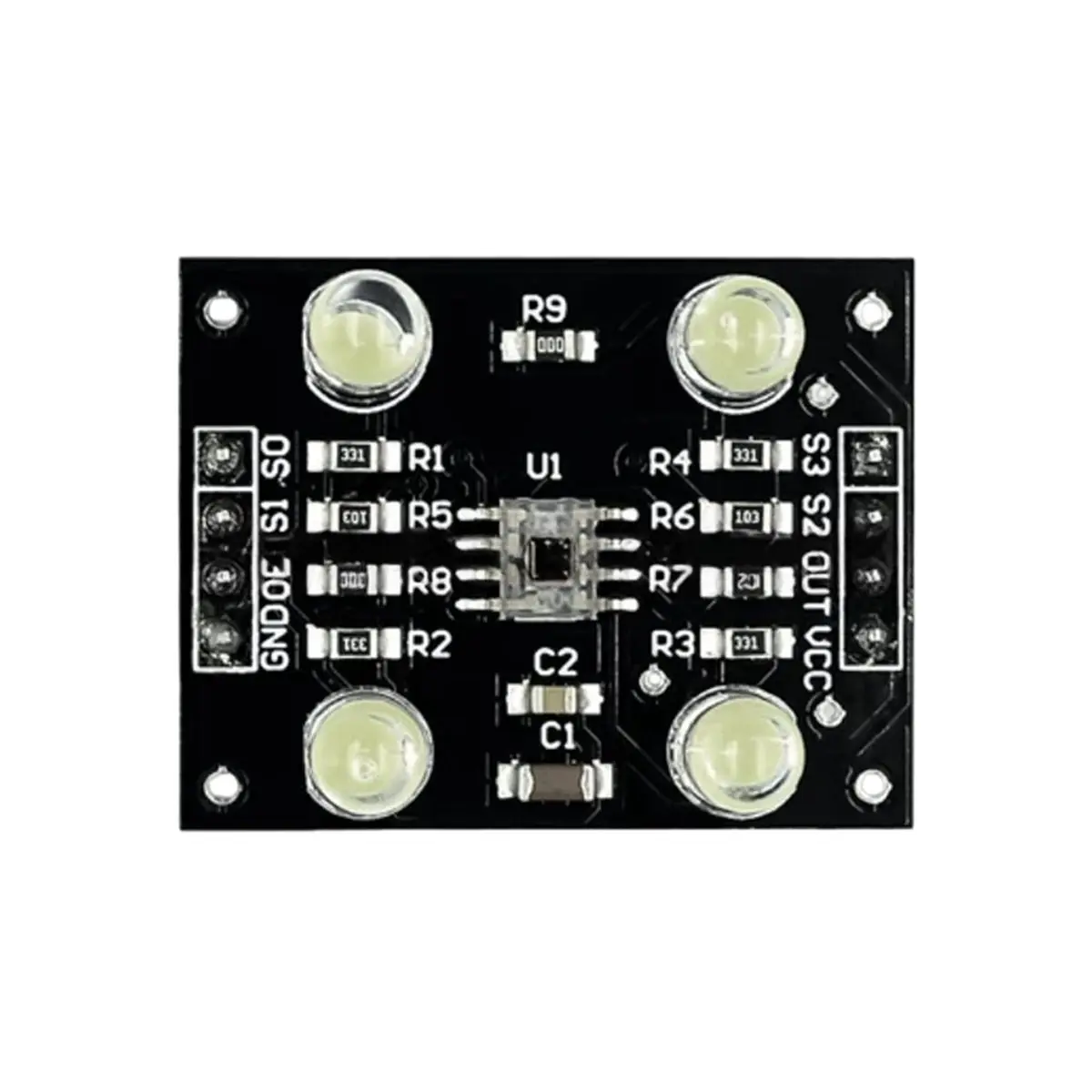 TCS3200 Color Recognition Sensor TCS3200 Color Sensor Module RGB Color Detection Recognition Board for MCU