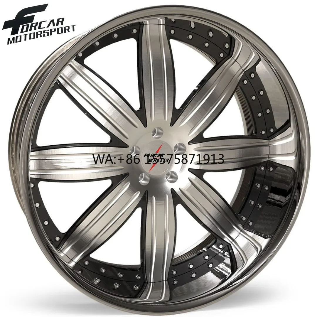 

Двухсоставные алюминиевые диски для автомобилей, изготовленные на заказ в Китае, для личного использования