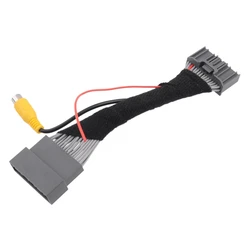 Car Rear View Camera Adapter Wire Harness Cable, conector de vídeo para Honda CRV, Civic EXI 2012-2016