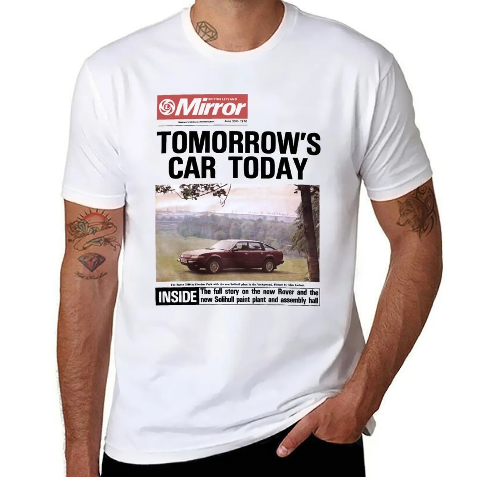 

ROVER 3500 SD1 T-Shirt cotton t shirt pack man t shirt designer T-Shirt