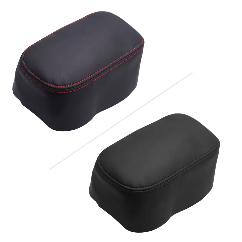 For Toyota Corolla 2007-2013 Soft Leather Armrest Pad Interior Decoration Protective Cover