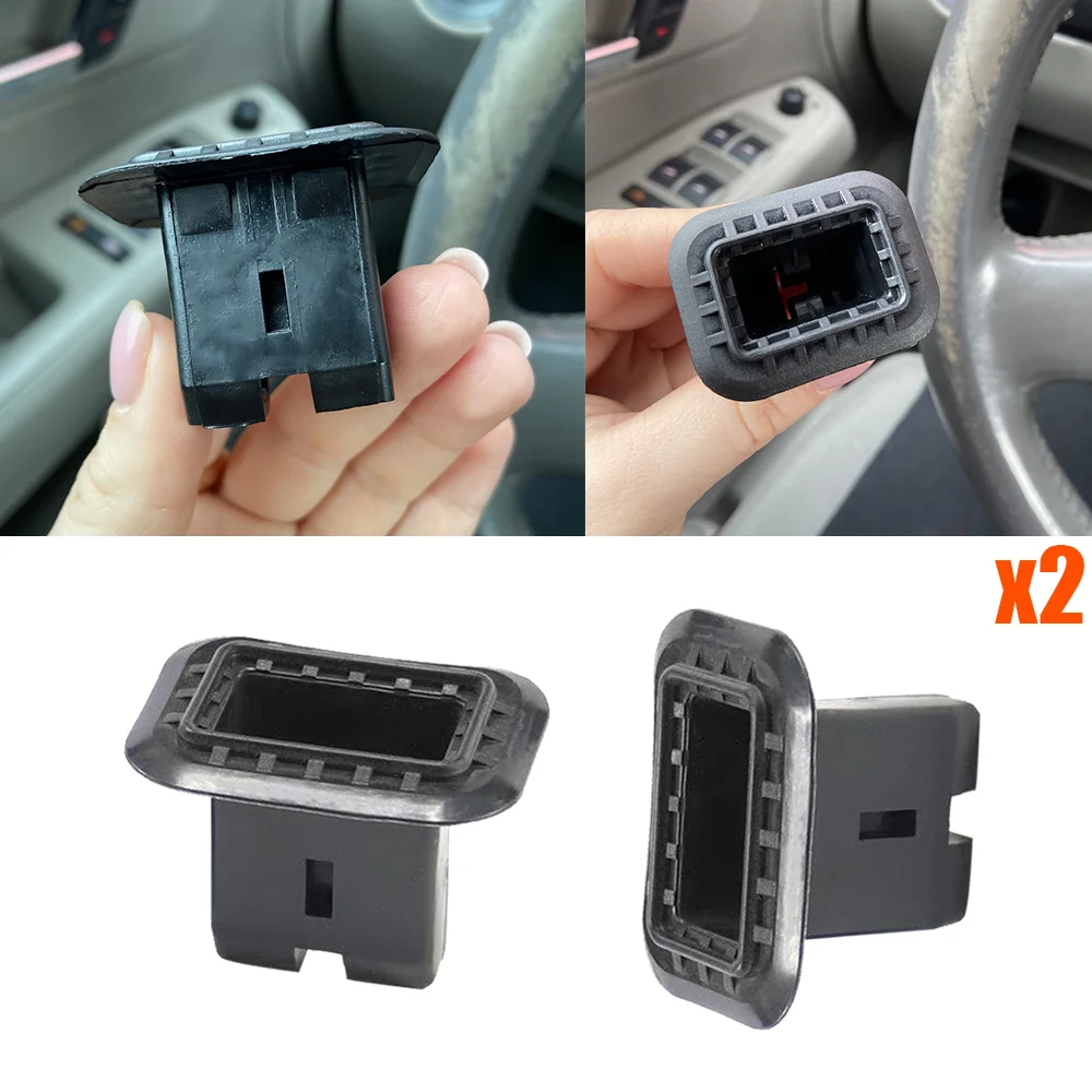 2Pcs New For Audi A4 B5 B6 B7 B8 2000 2001 2002 2003 2004 2005 - 2015 4B0886373 Auto Rear Seat Frame Grommet Bracket Clips Nylon