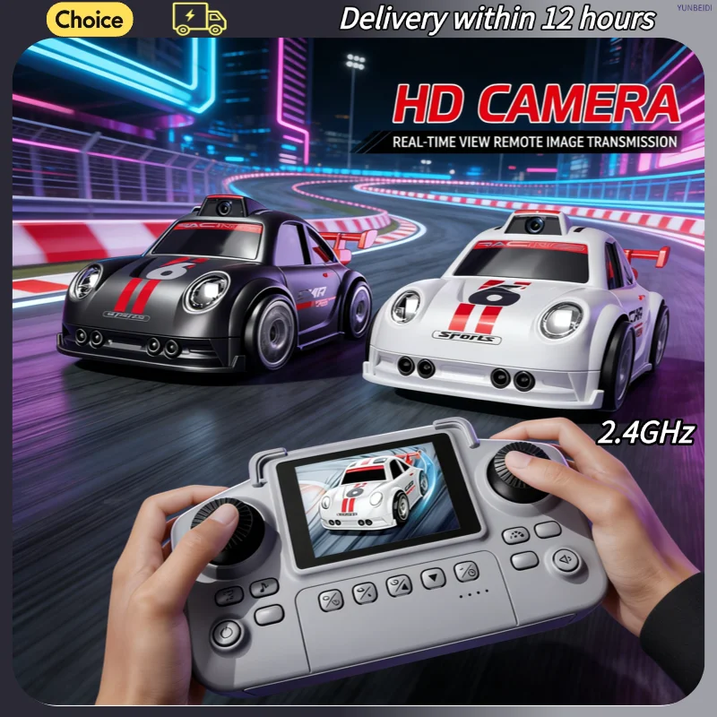 

Drift Remote control car Model C6 with HD Camera Demo Follow Escape Mode High Speed 2.4_GHz Remote Control Racing Toys for kid's