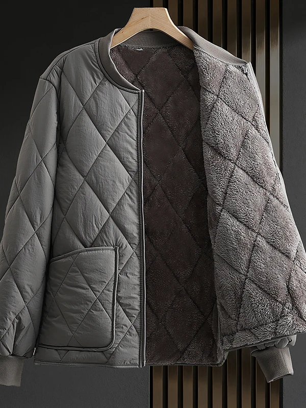 2025 جديد الرجال أسفل القطن Jaet البيسبول Sle فضفاضة تناسب ort Thiened الخريف الشتاء Faion ملابس خارجية غير رسمية معطف