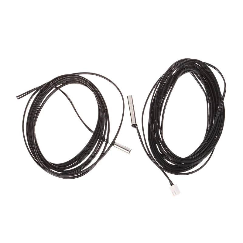 Temperature Sensor Probe Thermometer Cable Copper-plated Silver/size Tool Accessories