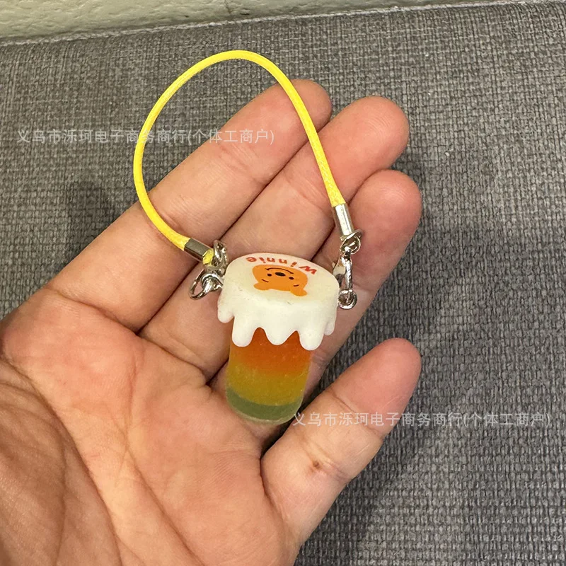 Labubu Mini My Melody botella de agua decoración de casa de muñecas accesorio luminoso para copa de vino decoraciones para el hogar para muñeca Labubu