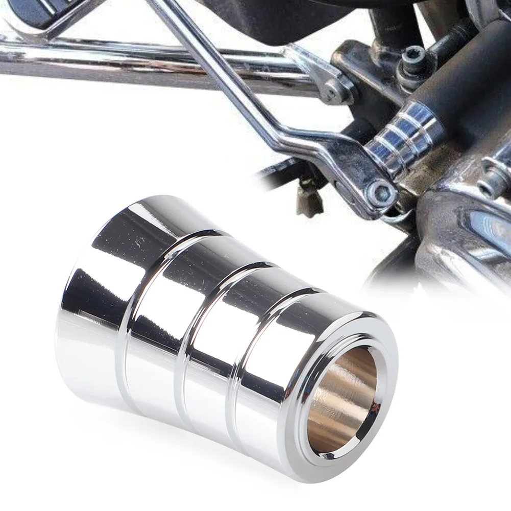 Motorcycle Heel Shift Eliminator Black/Chrome Shift Lever Shaft Spacer For CVO Electra Glide Ultra Classic/Street Glide