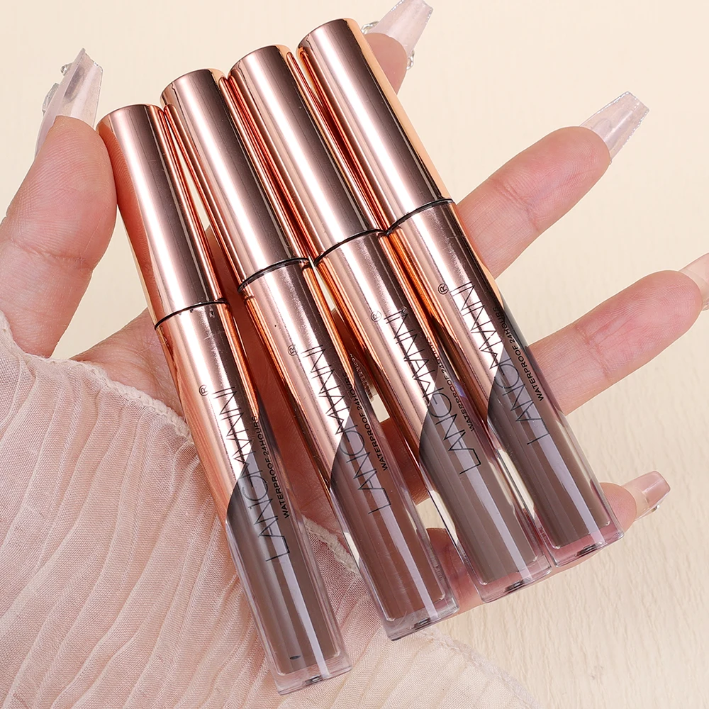 Professional Eyebrow Dye Coffee Black Brown Color Eyebrows Gel Waterproof Long Lasting Eyebrow Enhancers Tinted Mascara Makeup