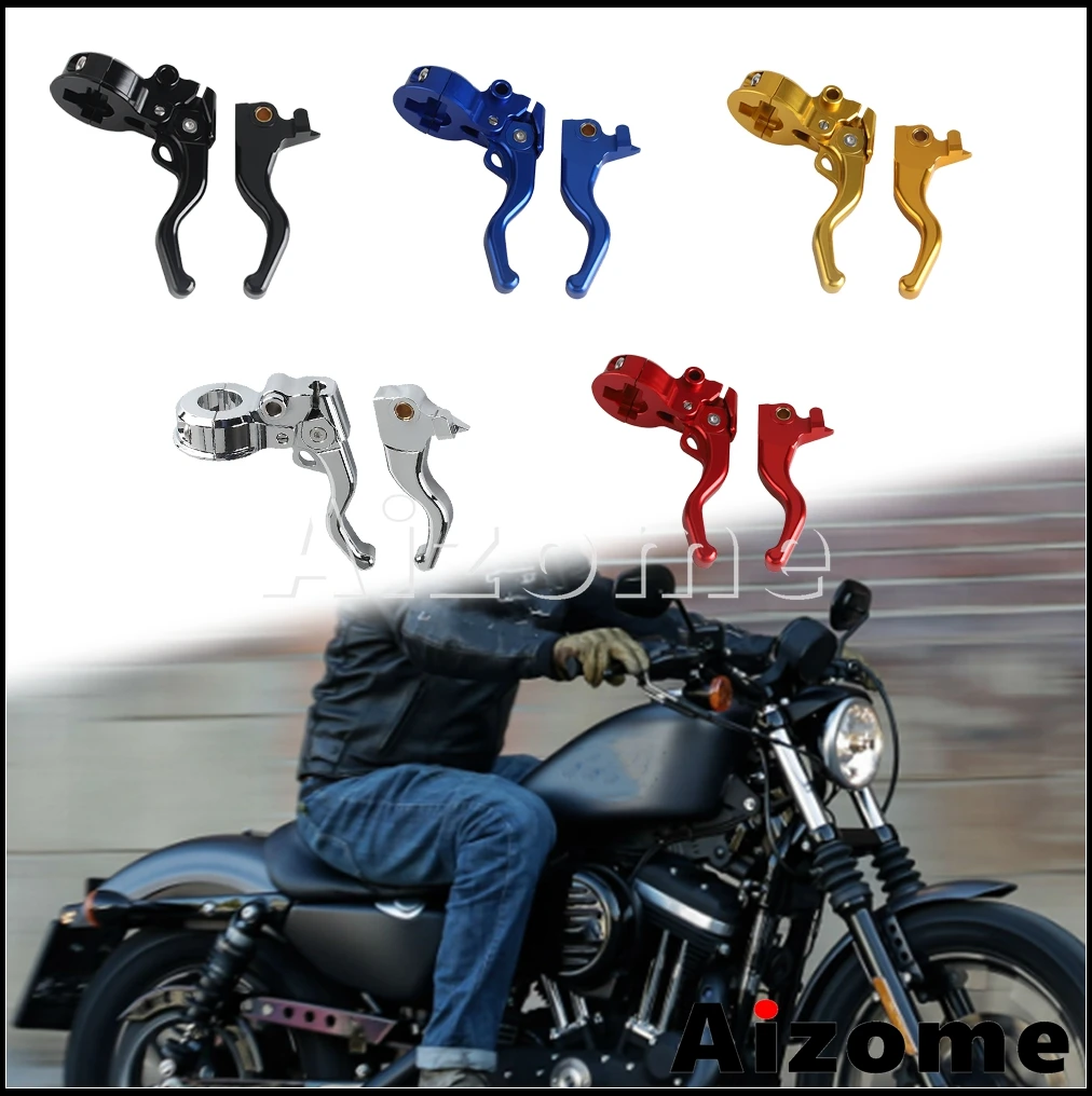 Short Brake Clutch Lever For Harley Sportster Custom 48 Nightster Roadster 72 XL1200 C X L Motorcycle Accessories Handles Lever