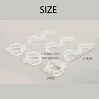 Wholesale Plant Support Clips Reusable Plastic Plant Vine Protection Grafting Fixing Tools for Vegetable Tomato Garden Supplies 6