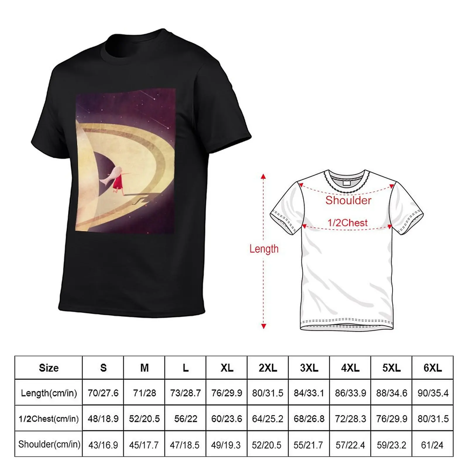 Saturn Child T-Shirt cute tops korean fashion new edition hippie clothes heavyweight t shirts for men