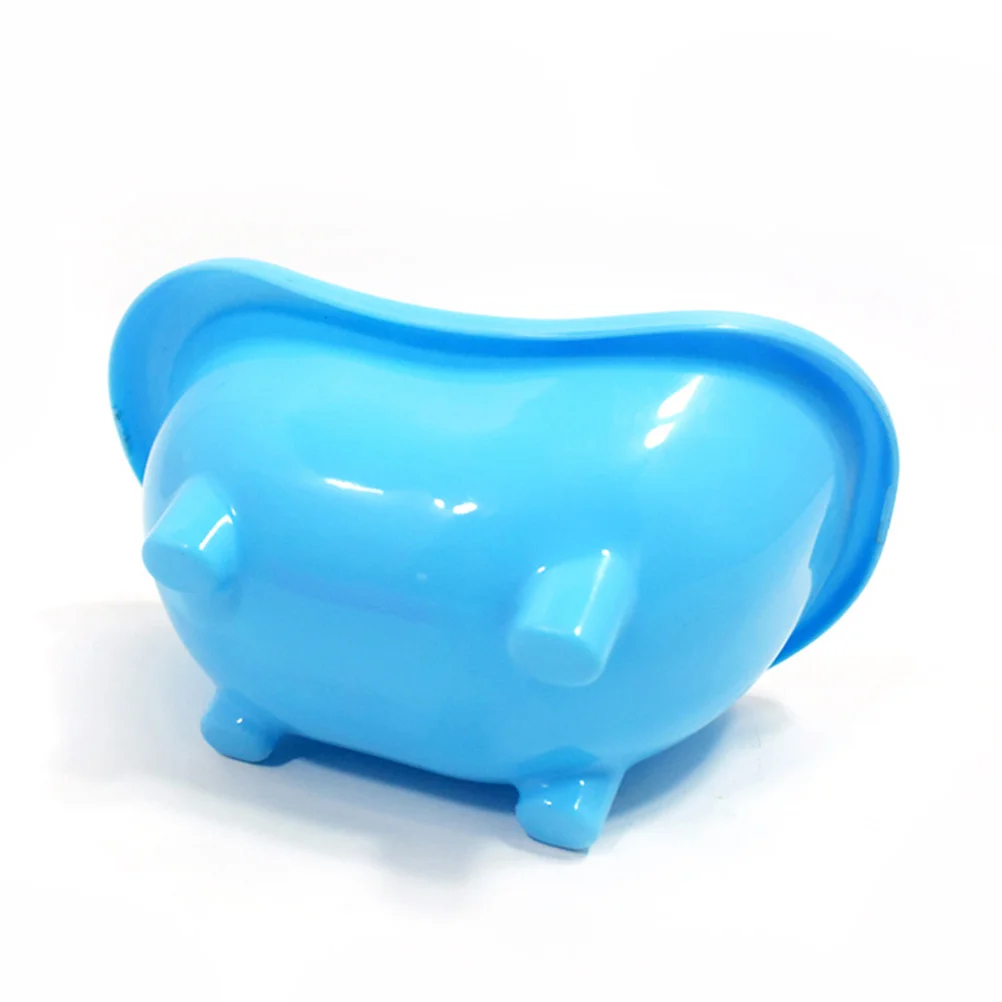 

Small Bath Basin Hamster Bathtub 155x9x75cm Durable Bright Color Appropriate Size Easy Clean Pet Tub Blue Pet Bathtub