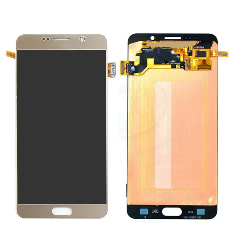 Su5.7\'\' AMOLED LCD For Samsung Galaxy Note 5 LCD Display Touch Screen Digitizer Assesmbly For Samsung Note5 N920A N9200 N92 Test